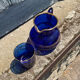 Service pichet De Nuit Bleu Verre