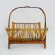 Foldable bamboo vintage magazine door, vintage magazine range. Year 70
