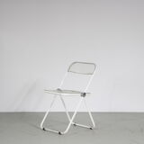"Plia" folding chair from the 1970s by Giancarlo Piretti for Castelli, Italy.