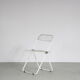 "Plia" folding chair from the 1970s by Giancarlo Piretti for Castelli, Italy.