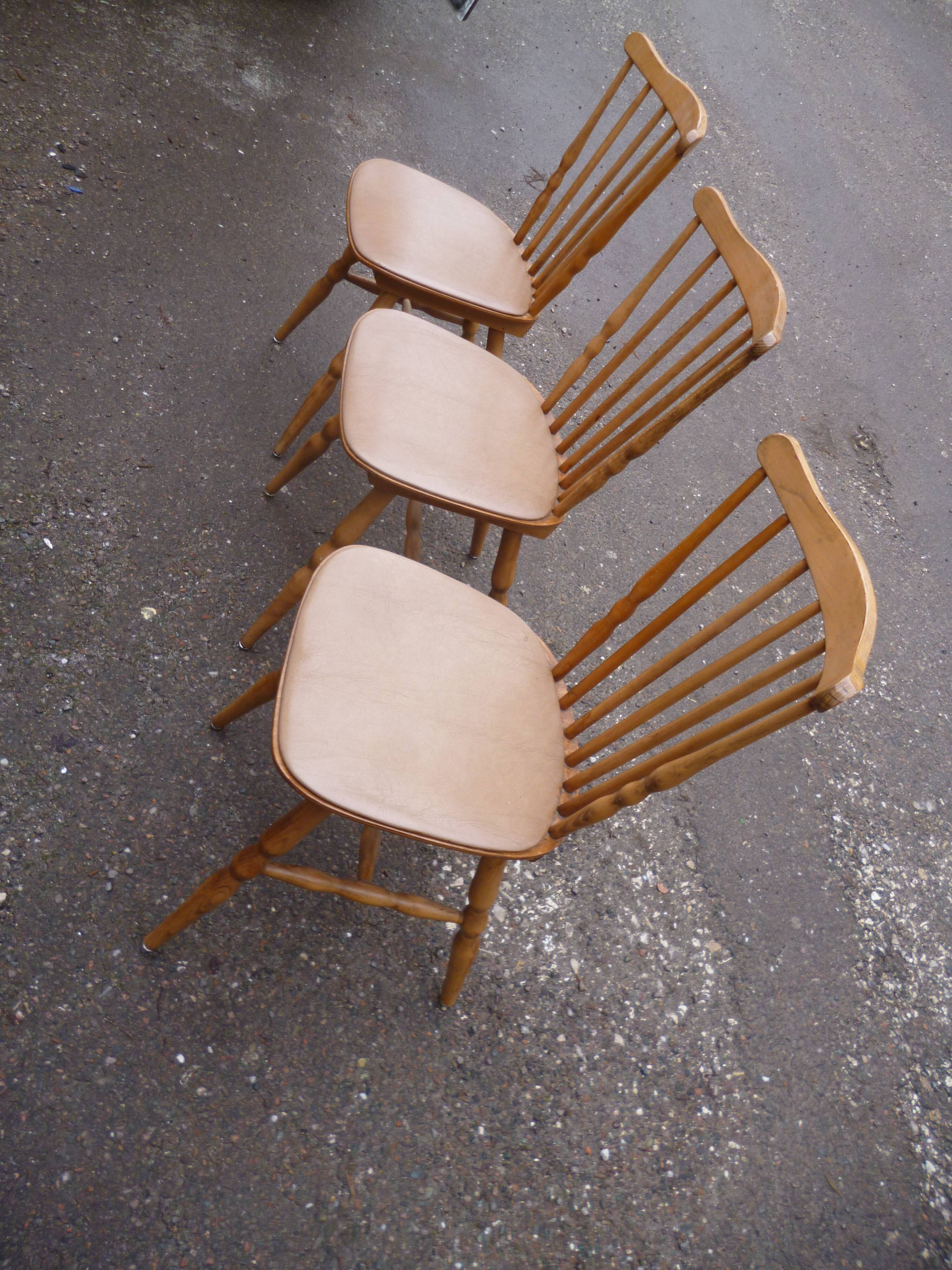 Trio de chaises Baumann Floride Tacoma