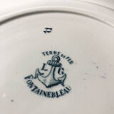 10 hollow plates and 12 flat plates fontainebleau