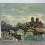Vue de paris et de notre dame