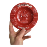 Mandarin advertising ashtray