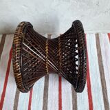Diabolo rattan stool