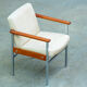 Fauteuil scandinave vintage 1960