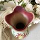 Art Nouveau slip vases, old fireplace decoration
