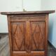 Fauteuil et Bureau en bois massif époque Louis Philippe.Vendu ensemble