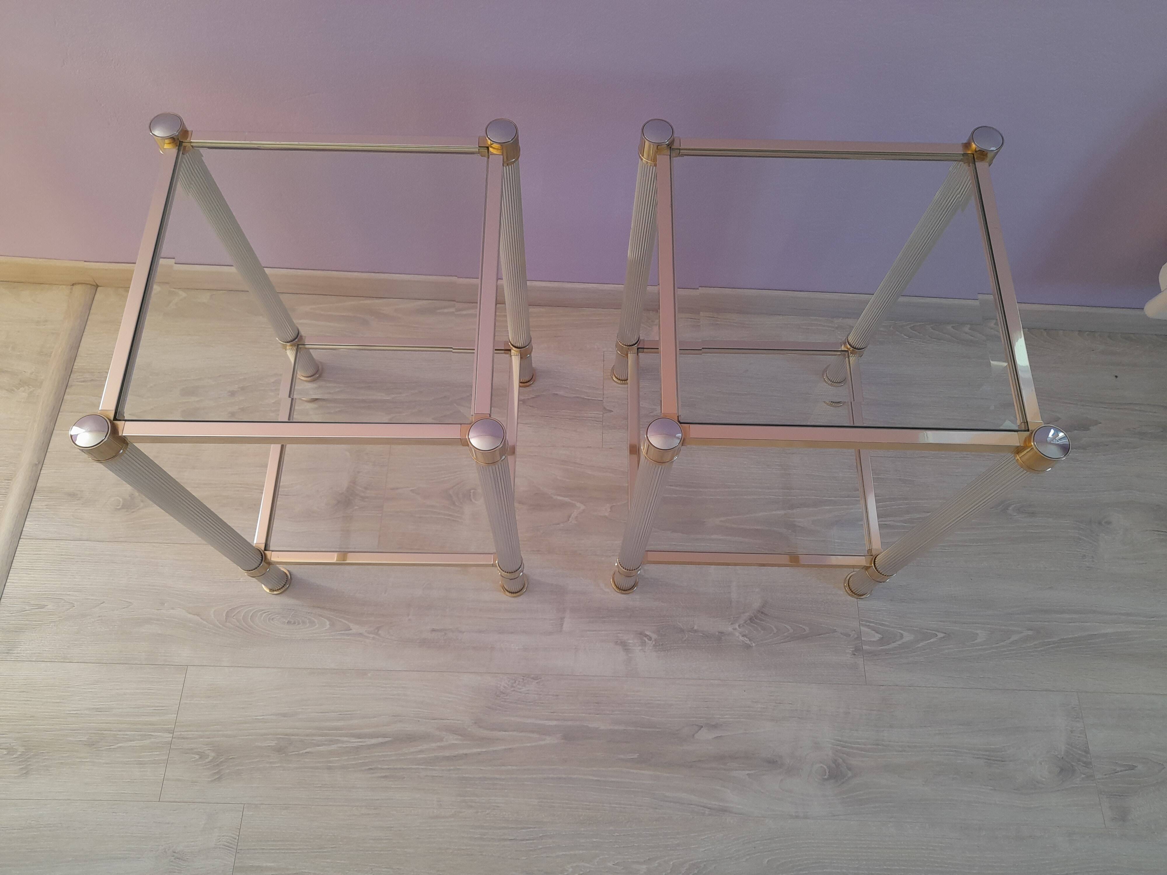 Paires de tables basses bouts de canapé