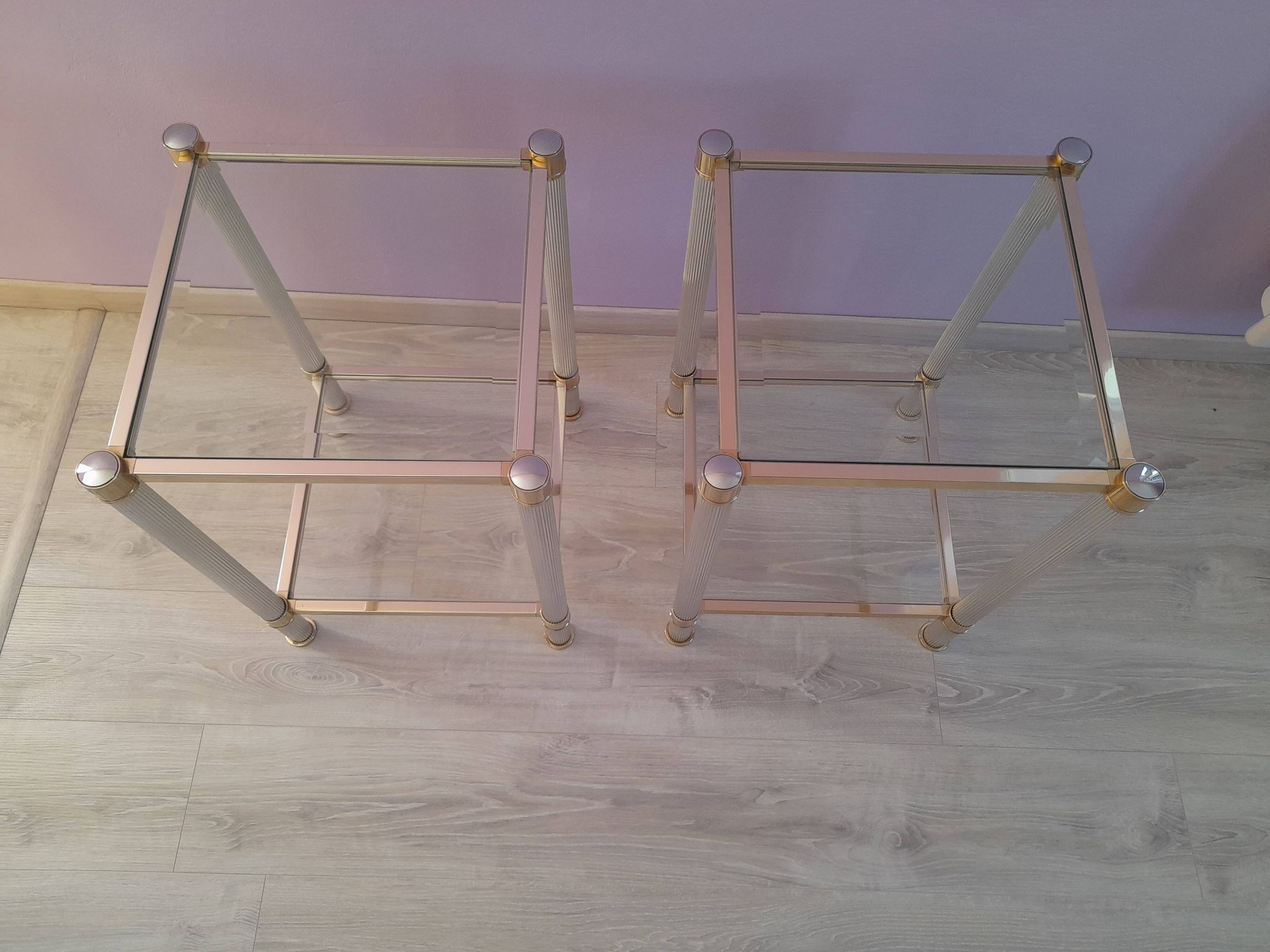 Paires de tables basses bouts de canapé