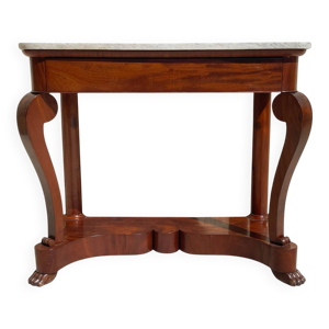 console en acajou d’époque