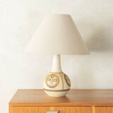 Lampe de table Erika des années 1970 par Noomi Backhausen & Poul Brandborg pour Søholm Stentøj