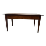 19th century cherry wood style farmhouse table