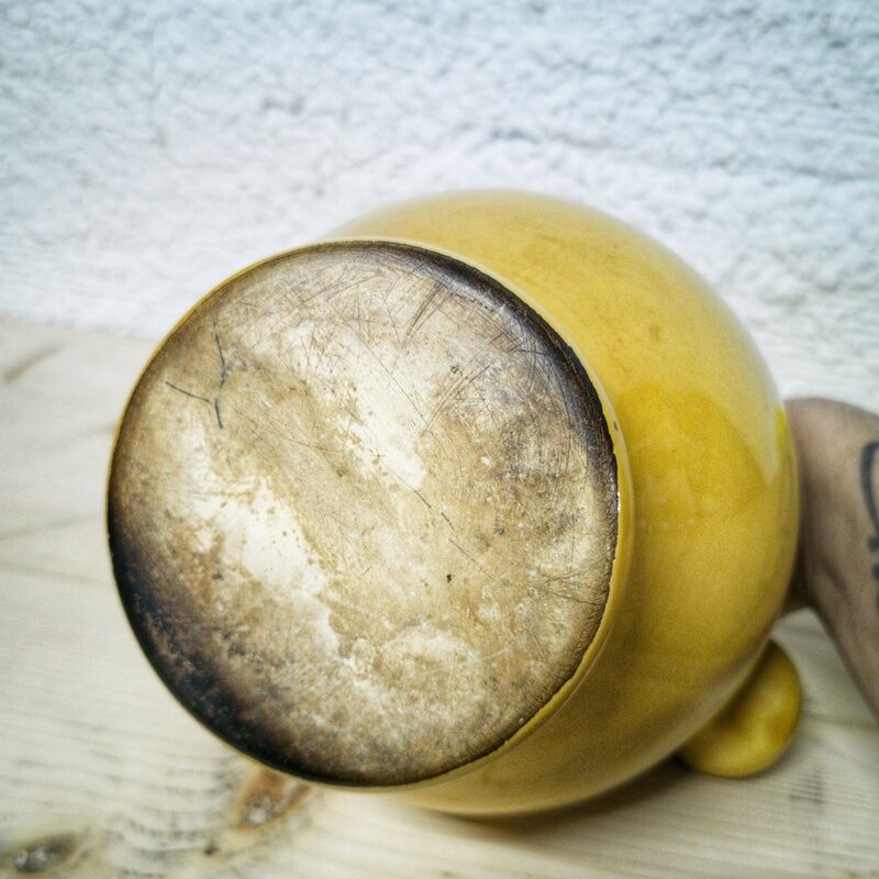 Glazed ceramic gargoulette