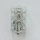 Set of 2 bubble glass wall lamp sconces by Helena Tynell for Limburg, Germany, 1970s