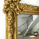 Miroir ancien doré époque XIXème