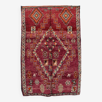 Boujad. tapis marocain vintage, 188 x 268 cm