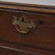 Antique 18th-Century English Oak Chest of Drawers / Commode with 5 Drawers