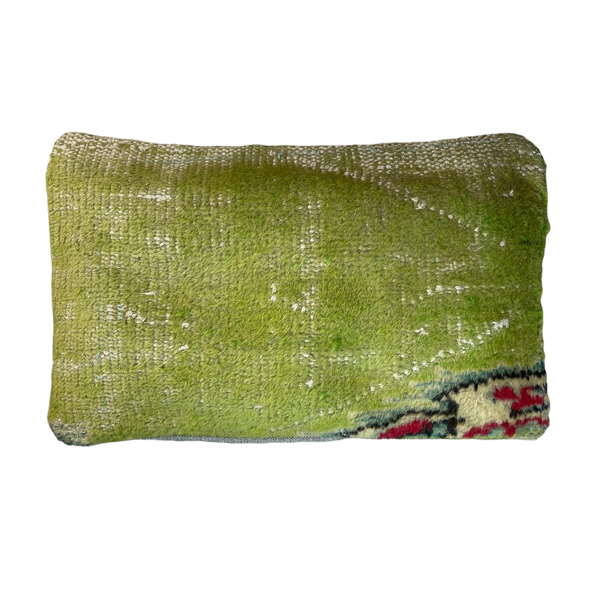 Vintage turkish rug cushion cover, 30 x 50 cm