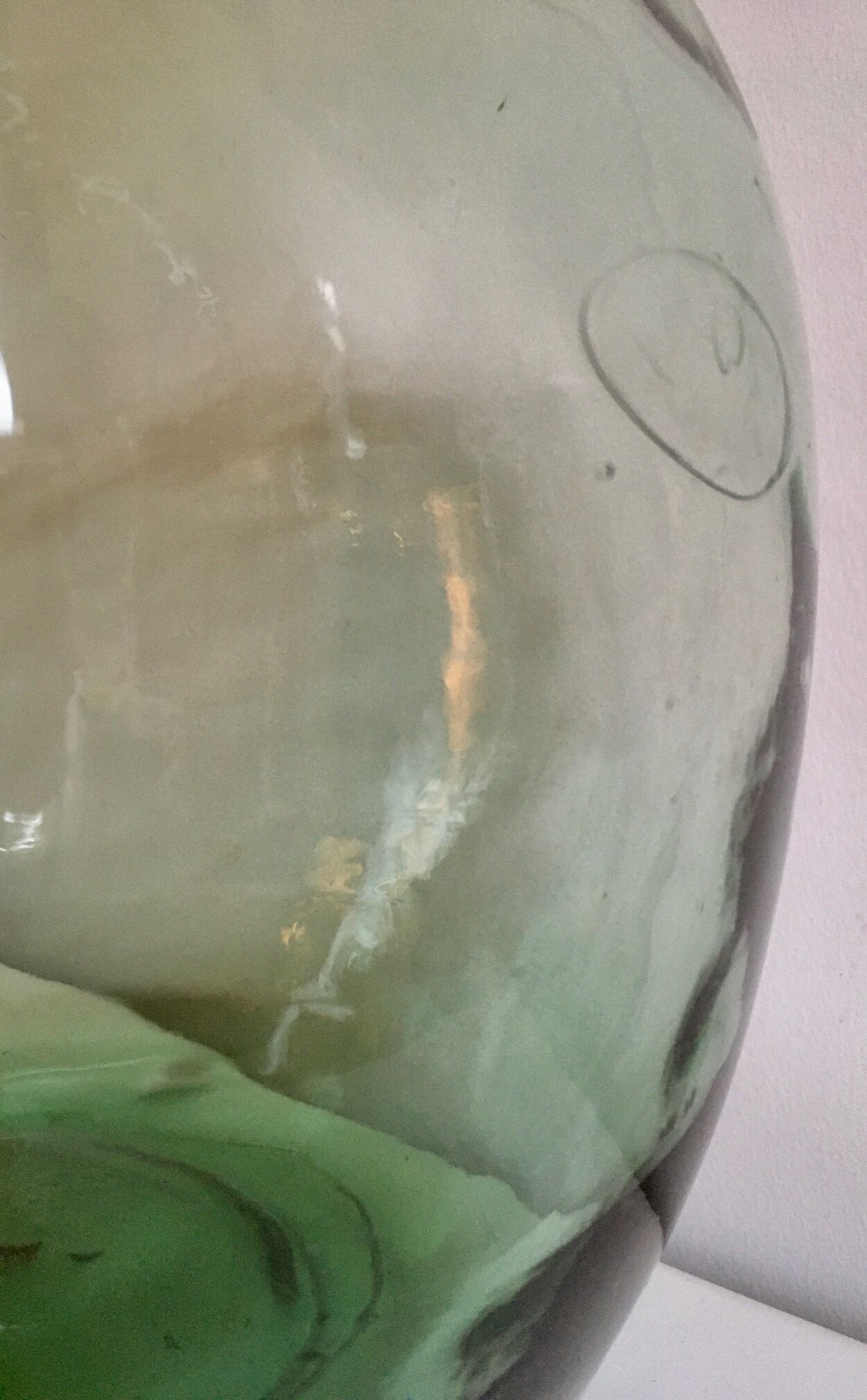 Dame-jeanne Viresa verte claire de 16L