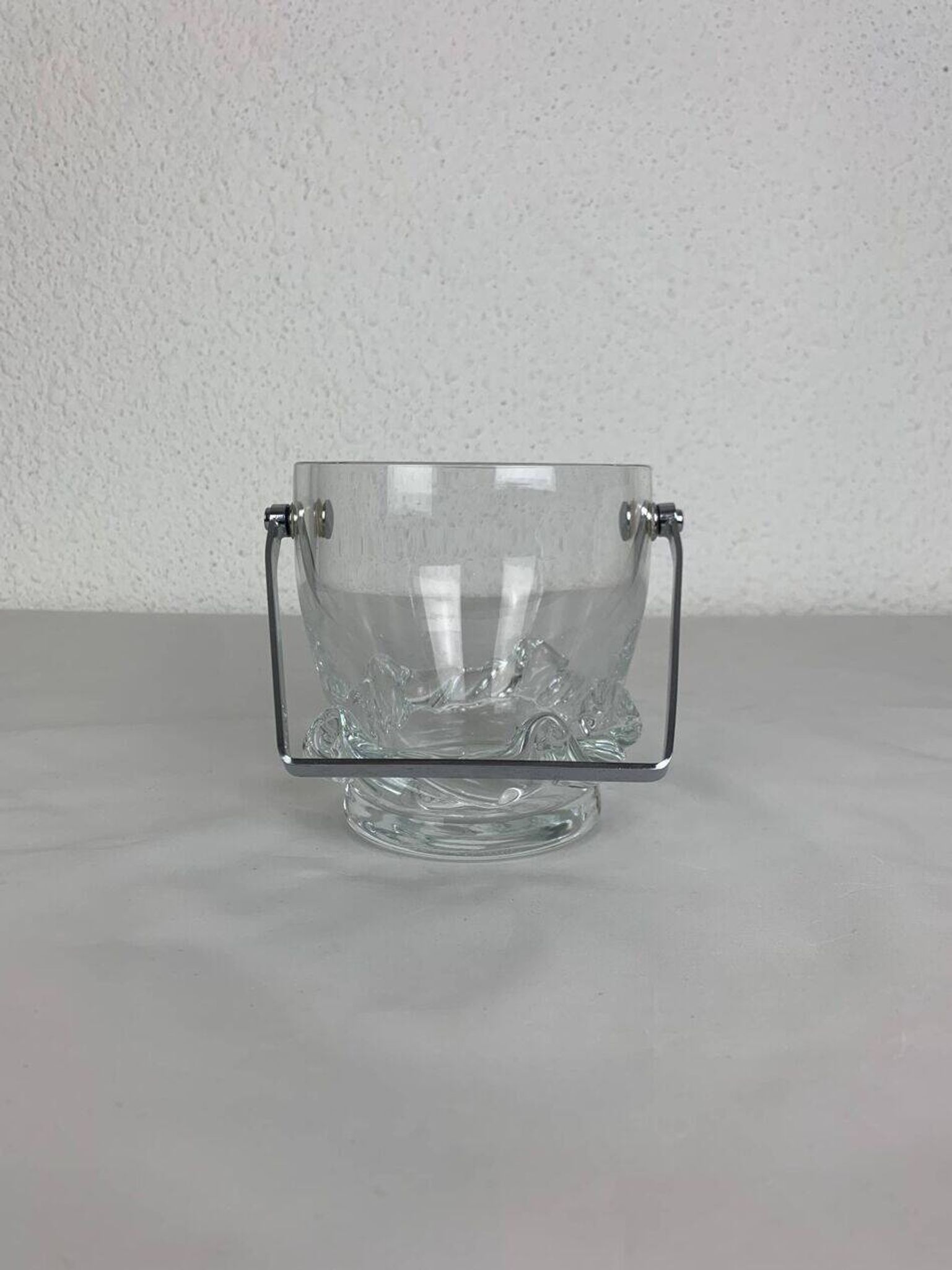 Seau à glace Daum Sorcy en cristal