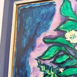 ALAN "Bouquet of Flowers" Oil on panel