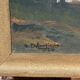 Framed oil on canvas signed A.Defanzievo