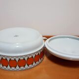 1970s Vintage Space Age Serving Dish Tureen by Bareuther Waldsassen