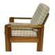 Vintage armchair set of 2 pinewood pine 70s design
