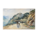Watercolor painting circa 1900 Saint-Paul-de-Vence Alpes Maritime by MH Meyrick