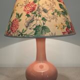 Lampe en faïence de Charolles, années 60-70