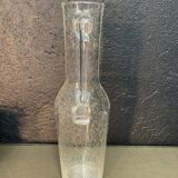 Bubbled glass carafe