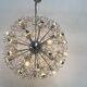 XL Chrome "Sputnik" chandelier