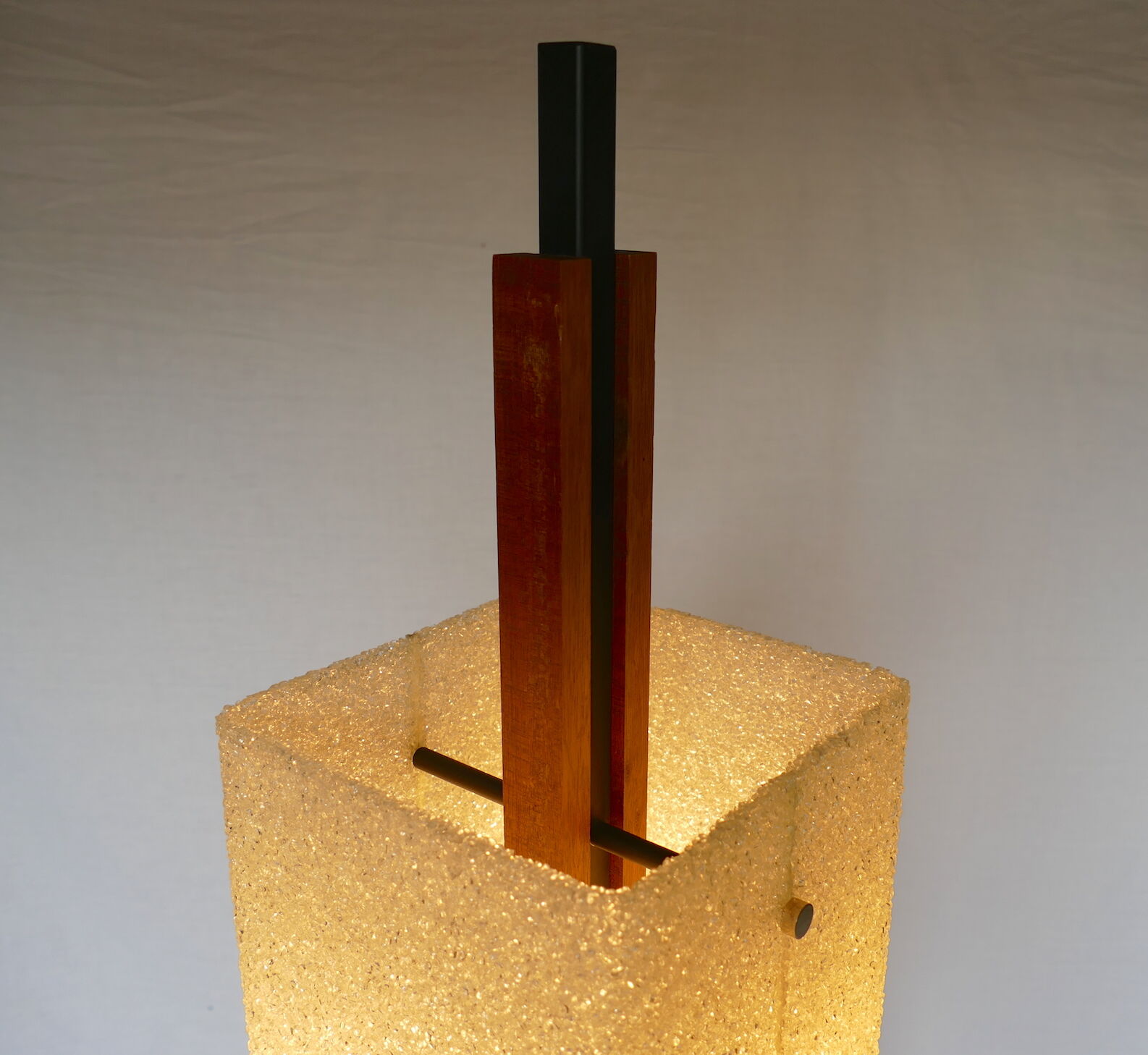 Modernist totem lamp 1950