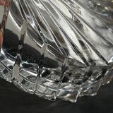 Vintage crystal shell ashtray
