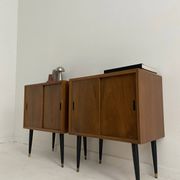 Pair of small vintage sideboards