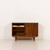 Danish small rosewood sideboard attributed to Hundevad, 1960s