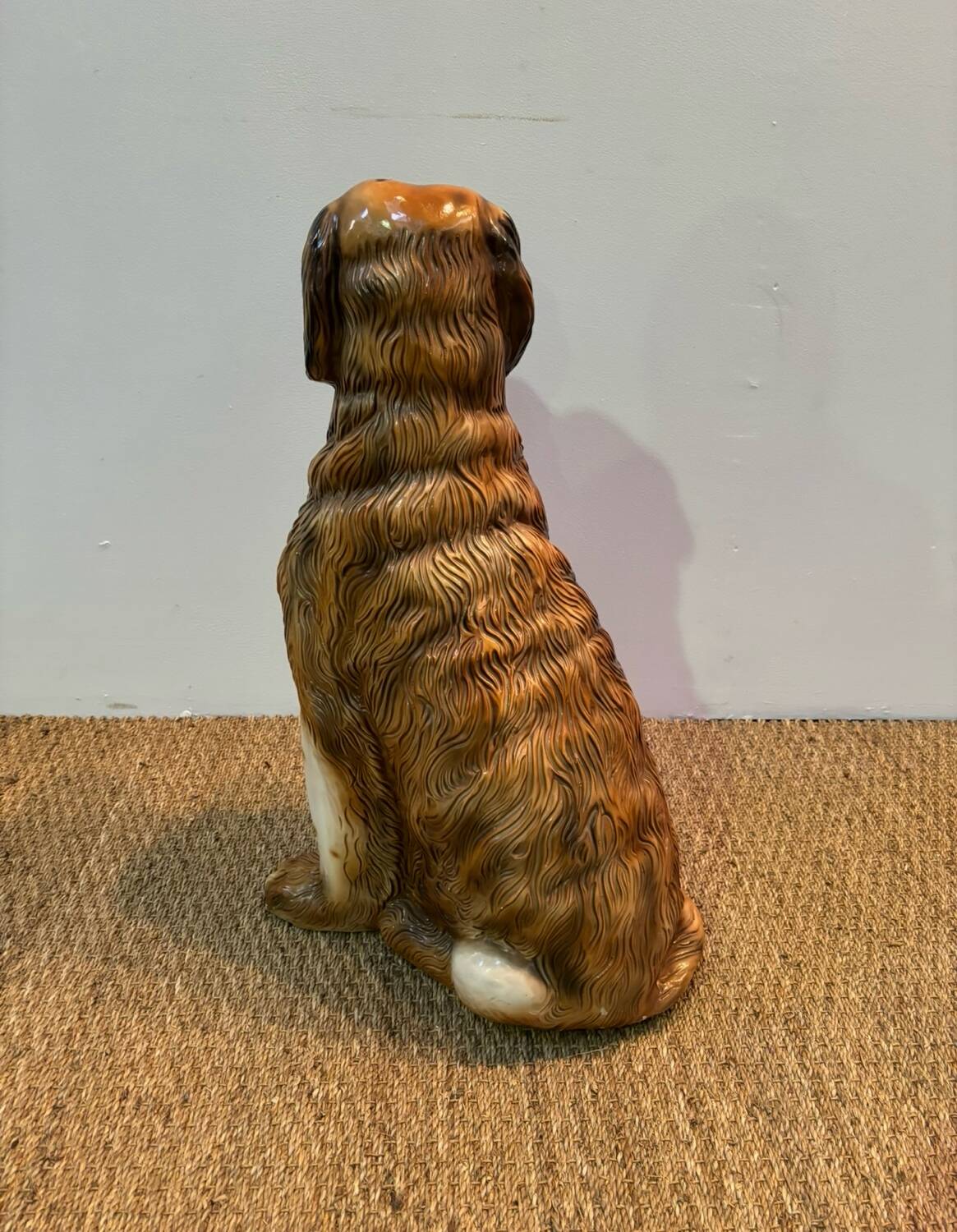 Earthenware dog 1970