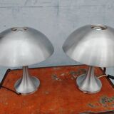 Paires de lampe champignon Philips alu 70'