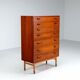 Commode Borge Mogensen en teck Soborg Mobelfabrik Danemark 1960