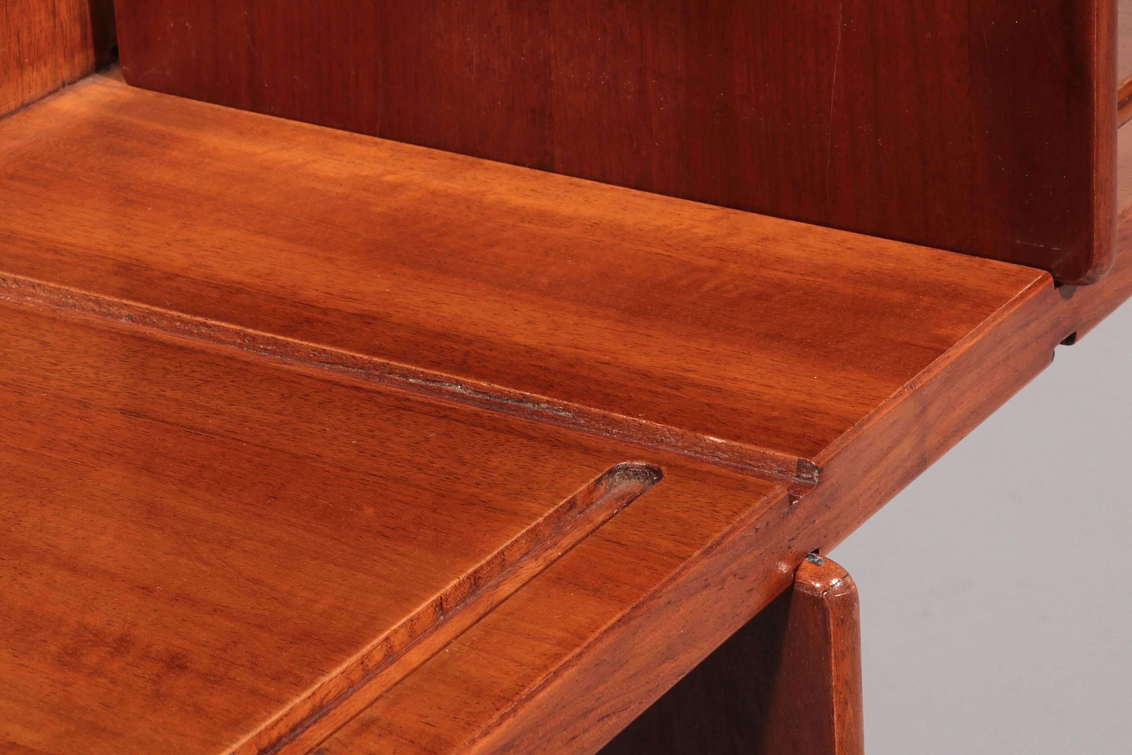 Gianfranco Frattini revolving modular bookcase model 823, 1963 Italy