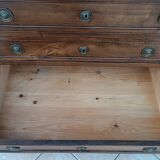 Louis XVI chest of drawers in walnut, 19th century