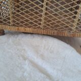 Rattan shelf/cabinet