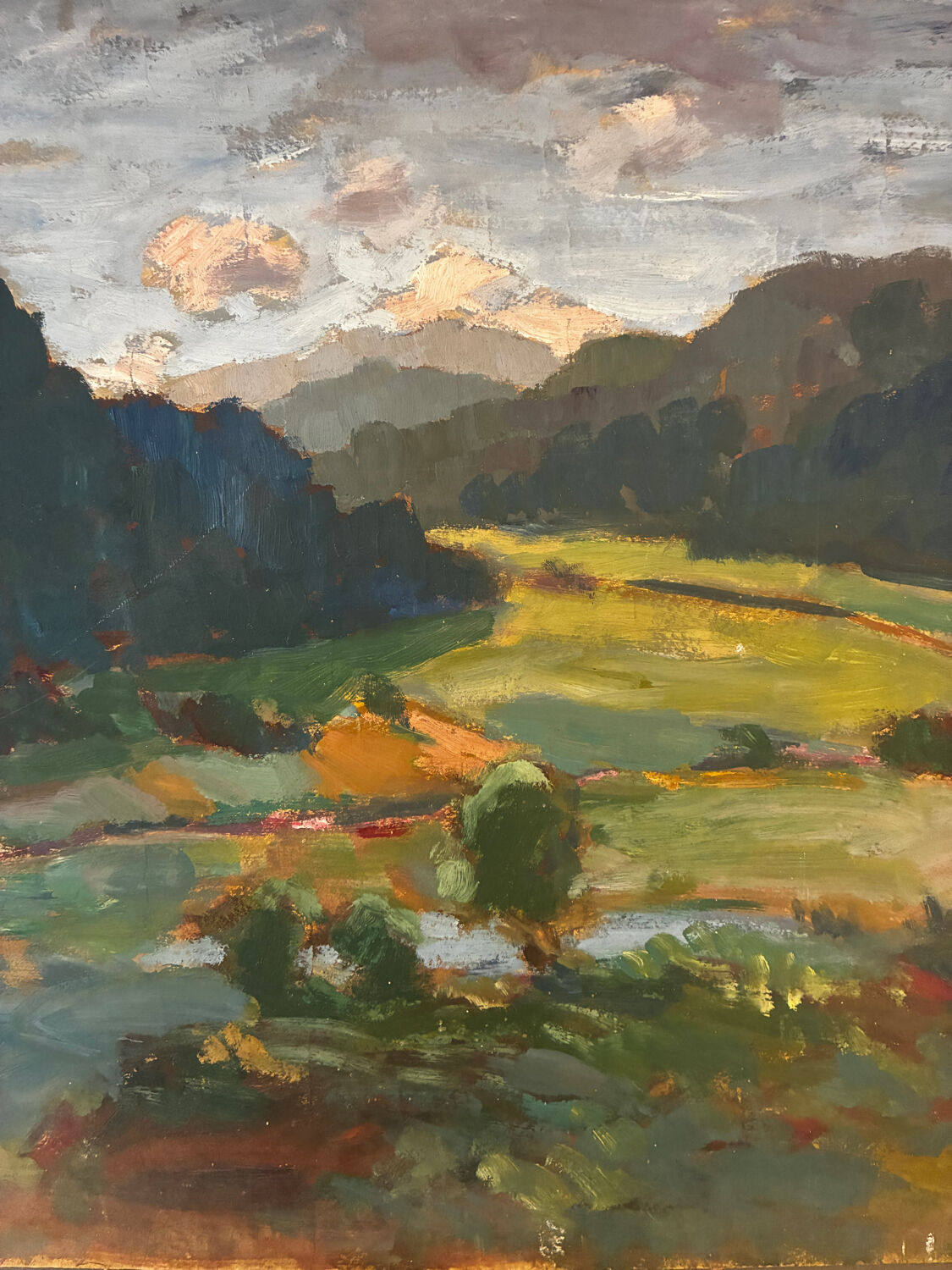 Mount Sainte Victoire, Robert Fleurent, 1950s