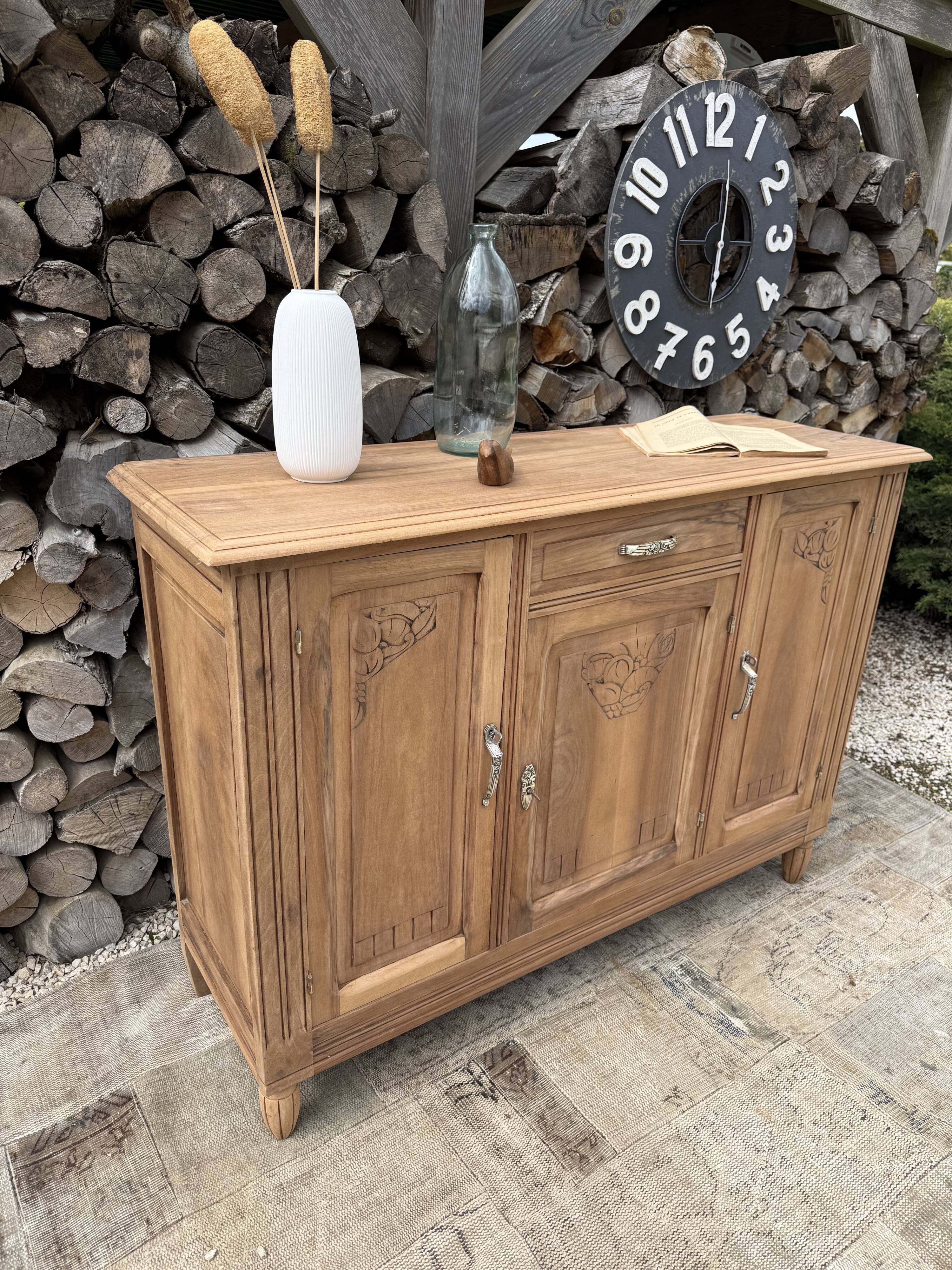 Renovated antique sideboard / Art Deco sideboard