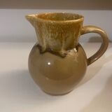 20th century ceramic stoneware pitcher