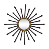 Chaty Vallauris 1950s witch mirror 66cm
