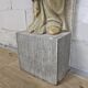 Neoclassical plaster fireplace with caryatids (nude women)