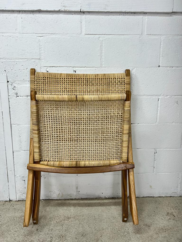 Fauteuil en osier