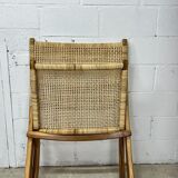 Wicker armchair